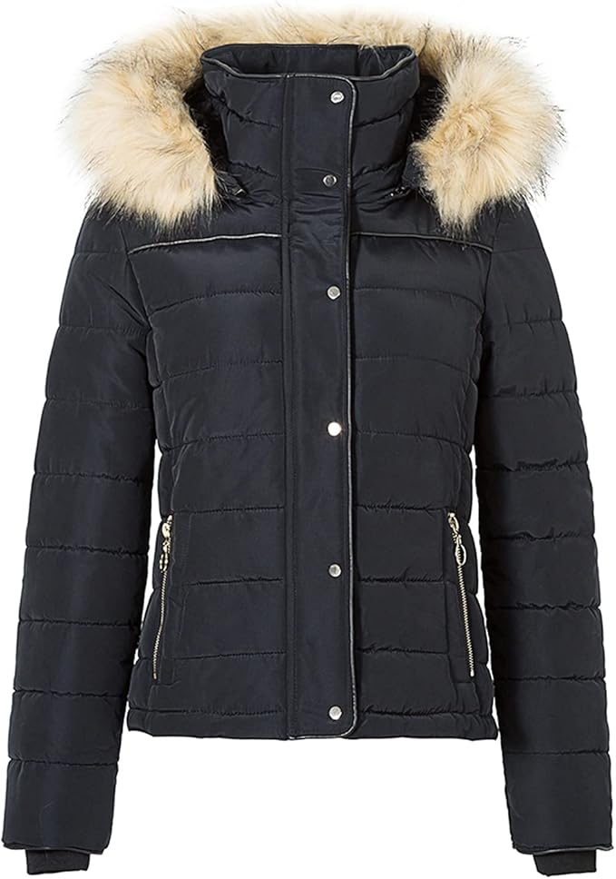 女式羽绒夹克冬季保暖羽绒服 【another choice】 服饰箱包 - 亚马逊